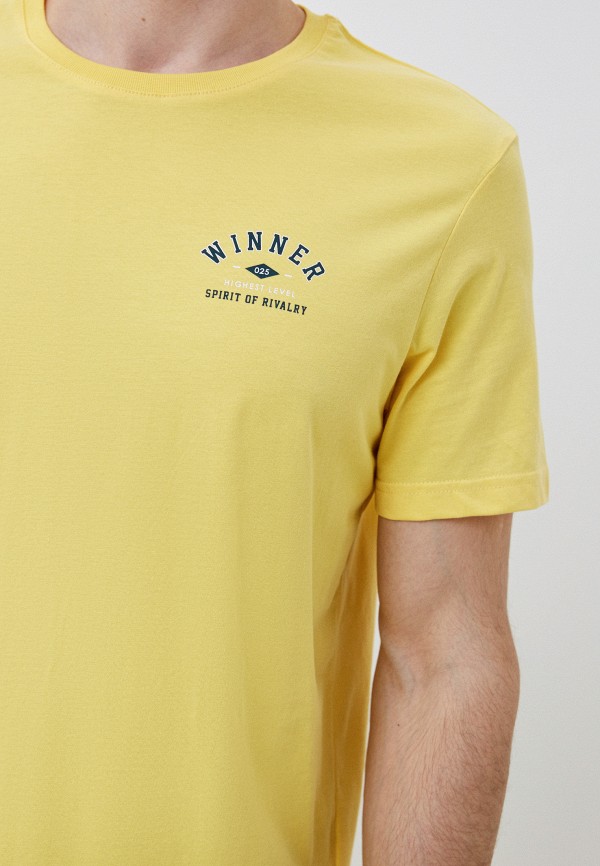 Футболка O'stin желтый, размер 48, фото 3