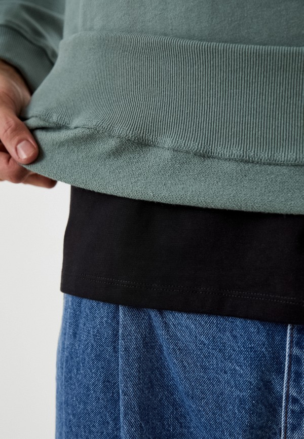 Свитшот Befree бирюзовый, размер 52, фото 4