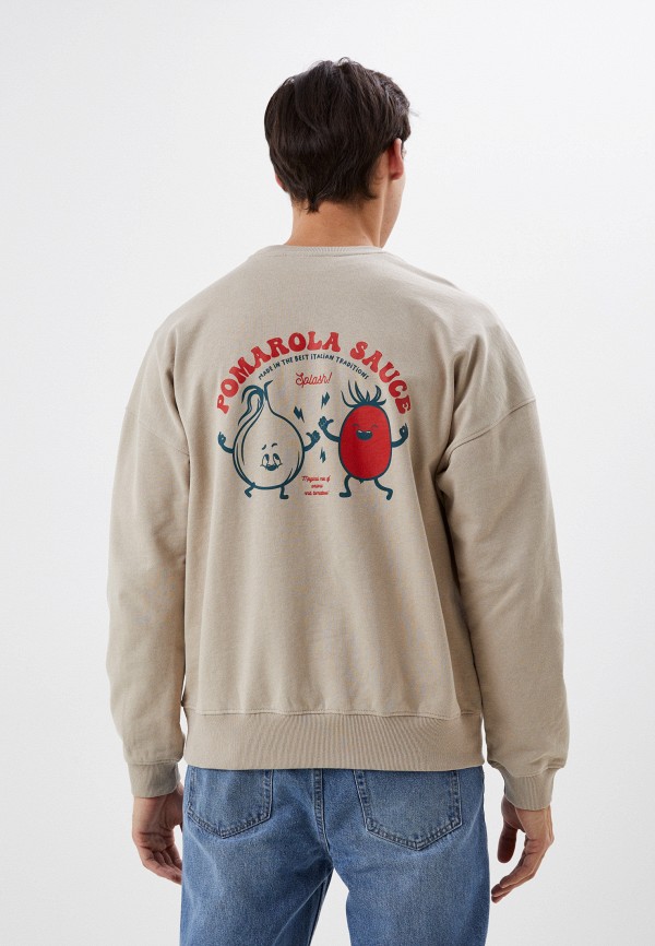 Свитшот Befree бежевый, размер 44, фото 3