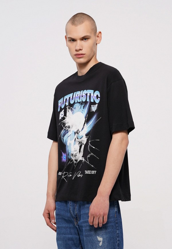 Футболка Твое черный, размер 52, фото 4