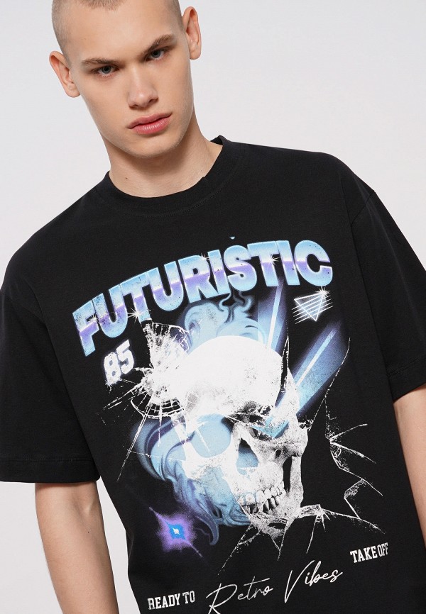 Футболка Твое черный, размер 52, фото 5