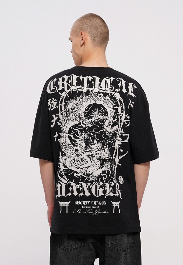 Футболка Твое черный, размер 48, фото 3