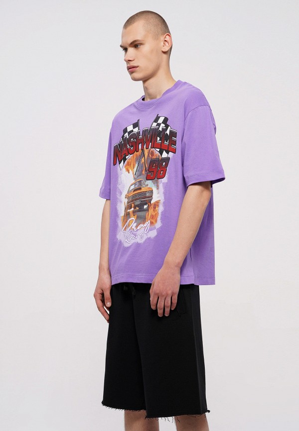 Футболка Твое фиолетовый, размер 48, фото 4