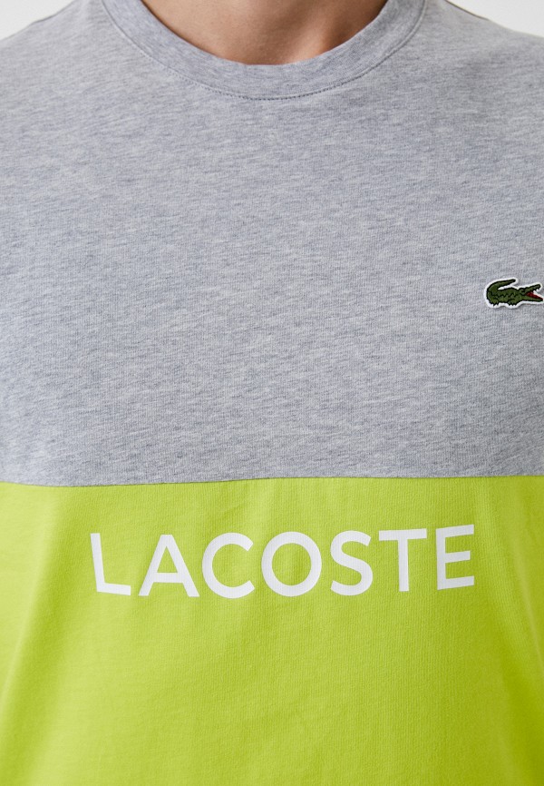 Футболка Lacoste зеленый, размер 58, фото 3