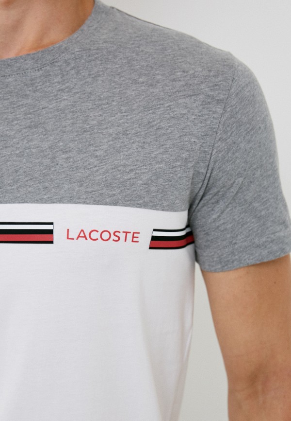 Футболка Lacoste серый, размер 48, фото 3