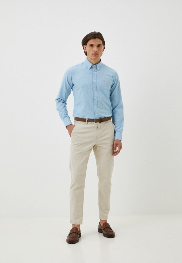 Рубашка Makarthy голубой, размер 46, фото 2