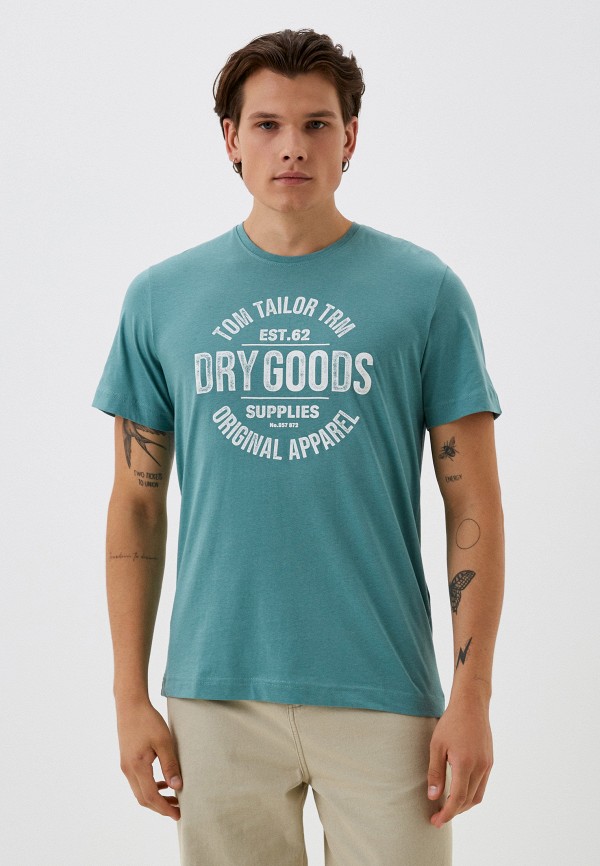 

Футболка Tom Tailor, Бирюзовый