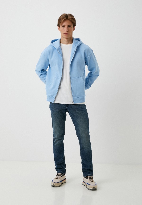 Толстовка Tom Tailor голубой, размер 46, фото 2