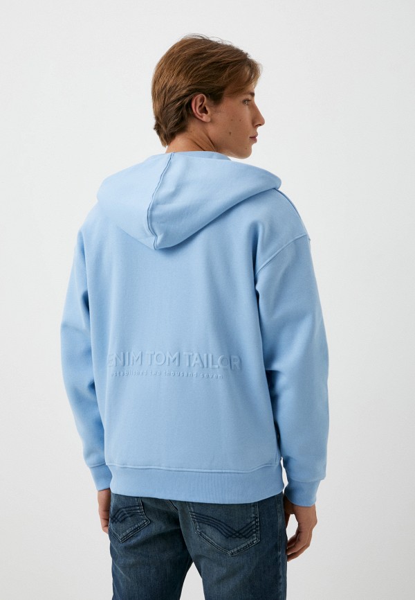 Толстовка Tom Tailor голубой, размер 46, фото 3