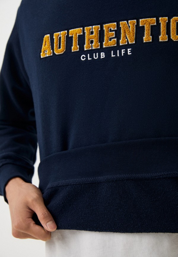 Свитшот O'stin синий, размер 50, фото 4