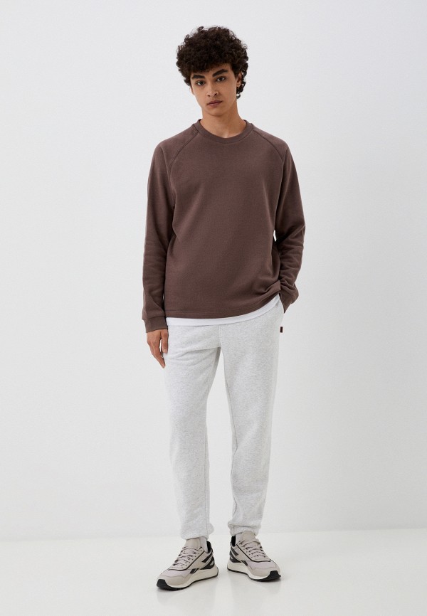 Свитшот O'stin коричневый, размер 42, фото 2