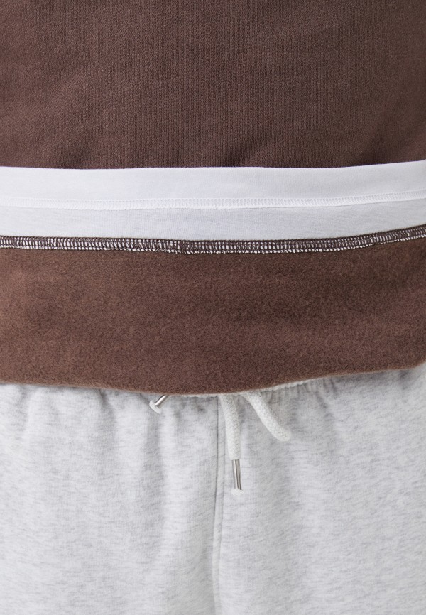 Свитшот O'stin коричневый, размер 42, фото 4