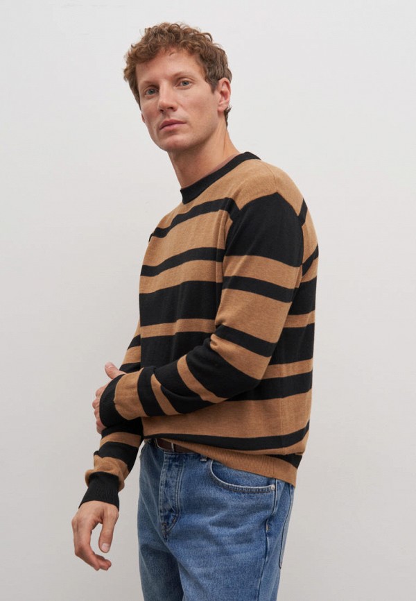 Джемпер Finn Flare коричневый, размер 56, фото 5