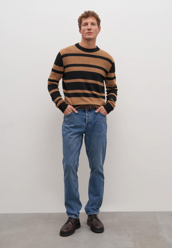 Джемпер Finn Flare коричневый, размер 56, фото 2