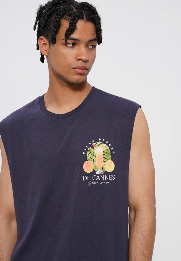 Футболка Твое синий, размер 46, фото 5