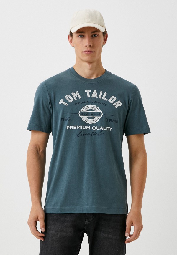 

Футболка Tom Tailor, Бирюзовый