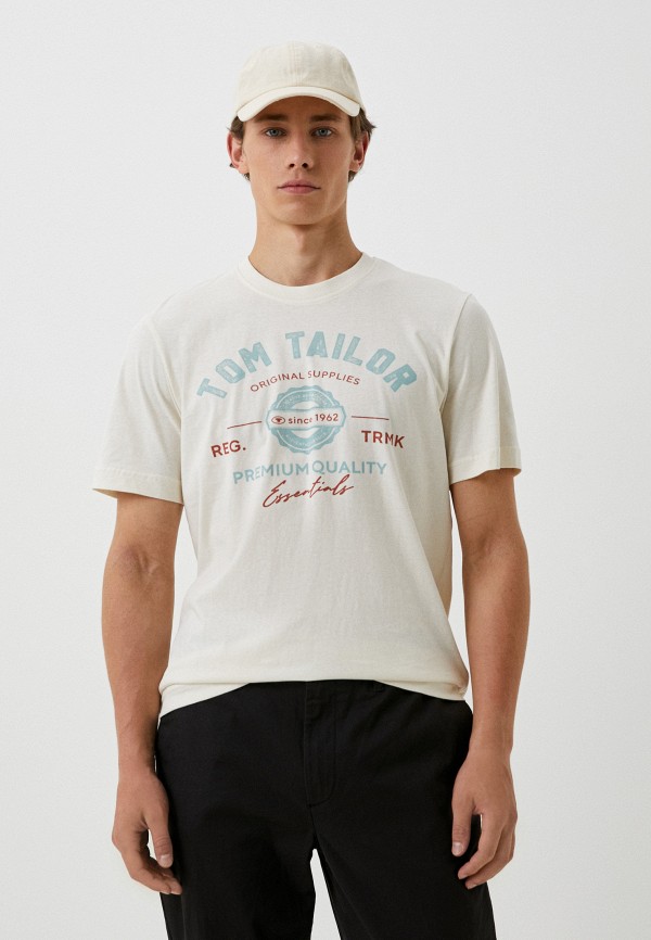 

Футболка Tom Tailor, Бежевый