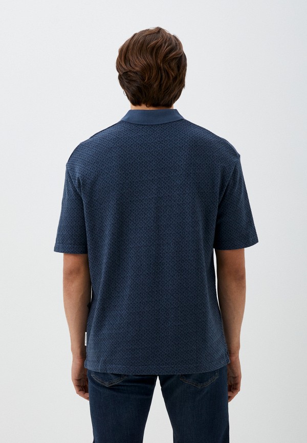 Поло Marc O'Polo синий, размер 48, фото 2