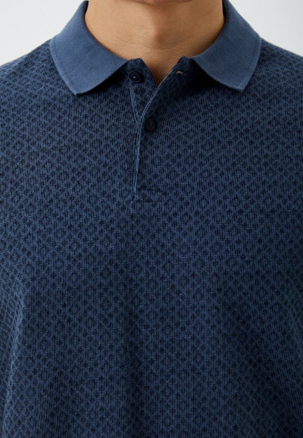 Поло Marc O'Polo синий, размер 48, фото 3