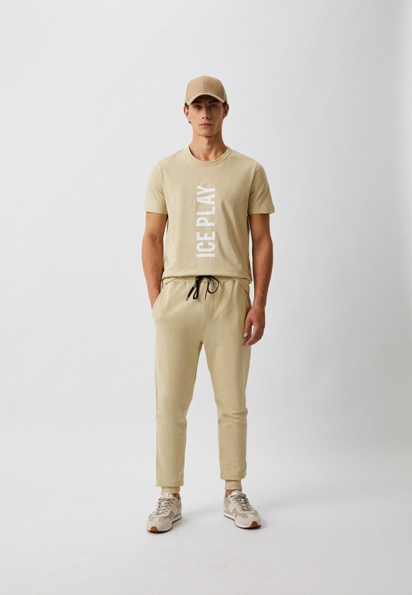 Футболка Ice Play бежевый, размер 46, фото 2