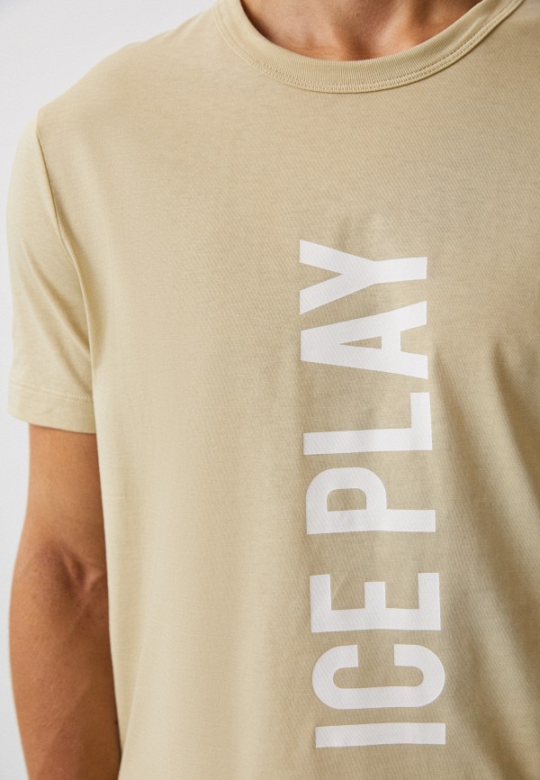 Футболка Ice Play бежевый, размер 46, фото 4