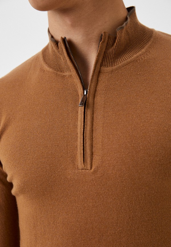 Джемпер Cudgi коричневый, размер 50, фото 4