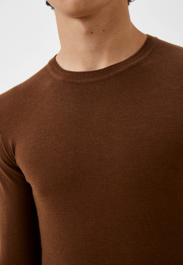 Джемпер Cudgi коричневый, размер 48, фото 4