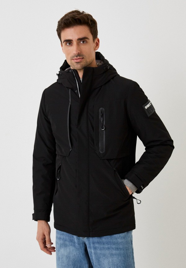 Куртка утепленная Urban Fashion for Men цвет Черный 