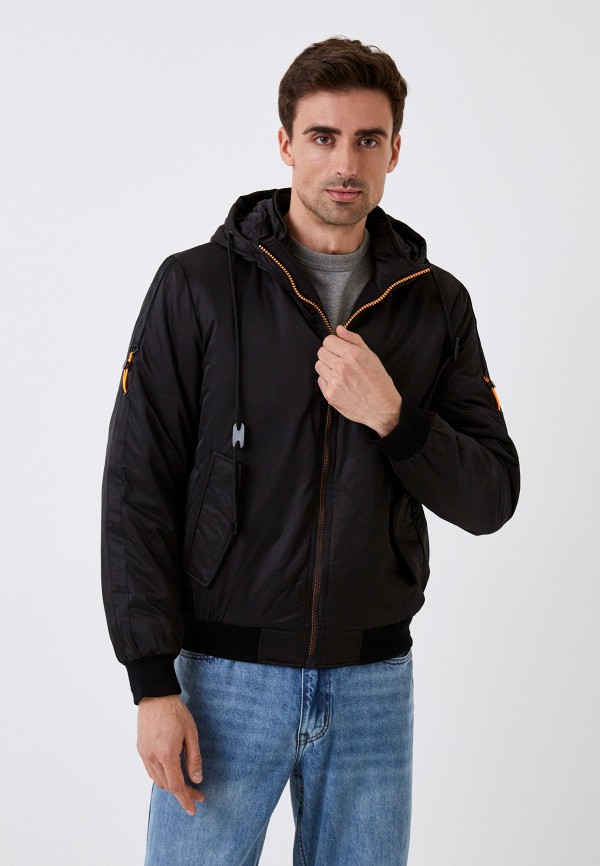 Куртка утепленная Urban Fashion for Men цвет Черный 
