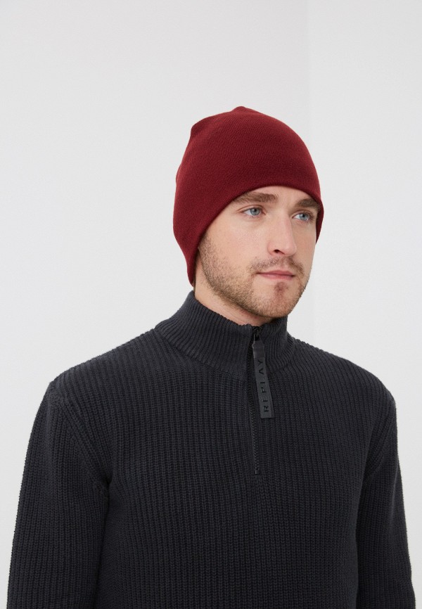 Шапка Landre бордовый, размер 56, фото 3