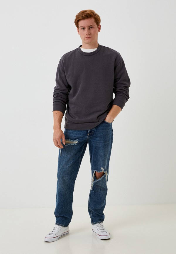 Свитшот O'stin серый, размер 42, фото 2