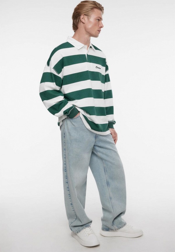 Поло Befree зеленый, размер 54, фото 8