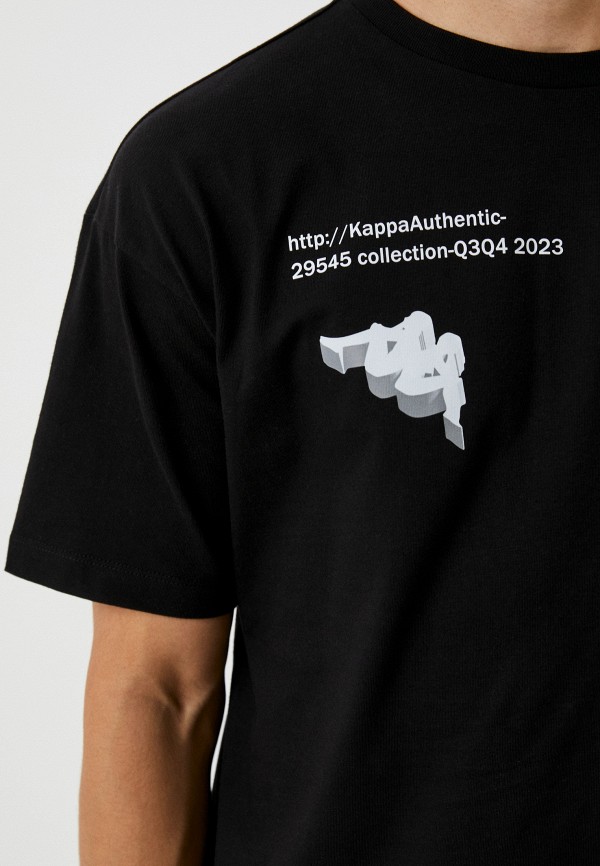 Футболка Kappa черный, размер 50, фото 3