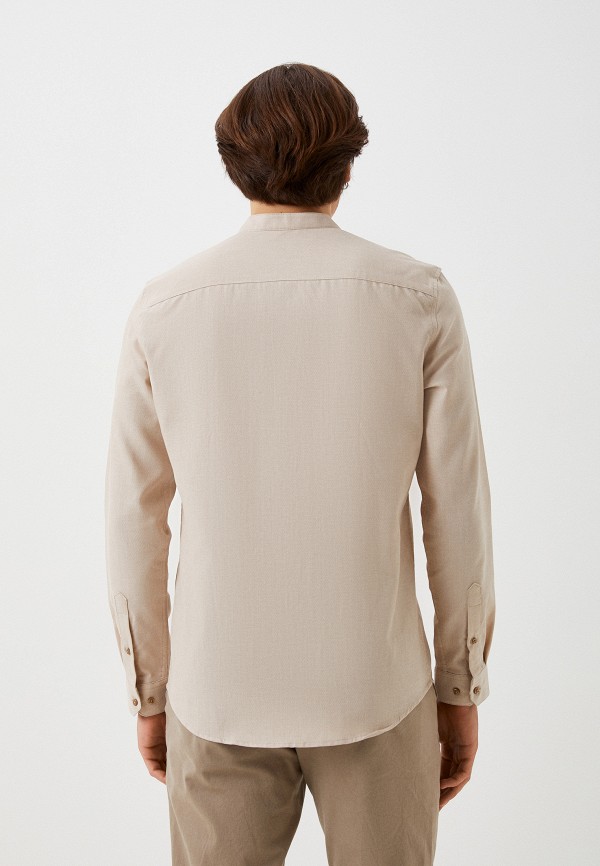 Рубашка Zolla бежевый, размер 46, фото 3