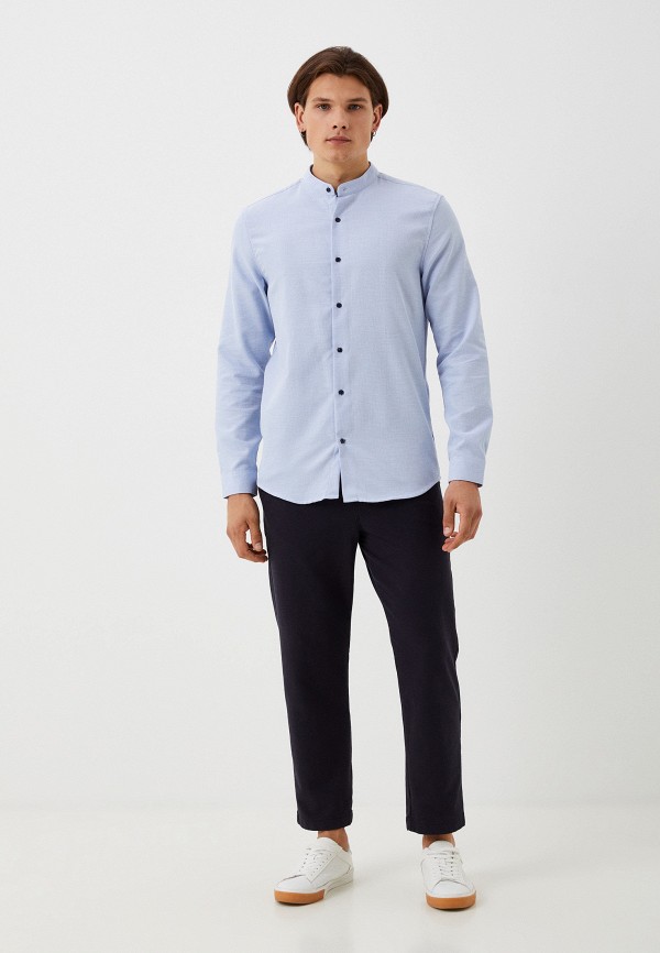 Рубашка Zolla голубой, размер 44, фото 2