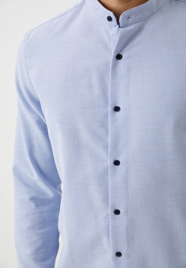 Рубашка Zolla голубой, размер 44, фото 4