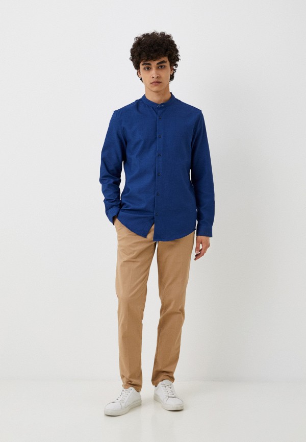 Рубашка Zolla синий, размер 48, фото 2