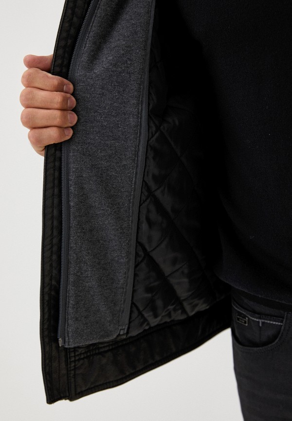 фото Куртка кожаная утепленная tom tailor