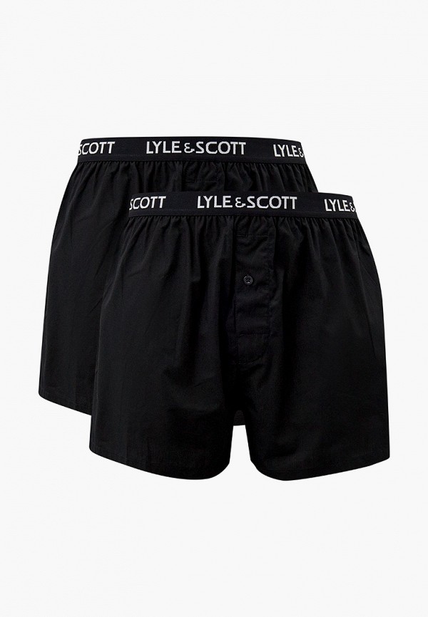 Трусы 2 шт. Lyle & Scott DYLAN 2 Pack Plain Woven Boxer L&S Waistband