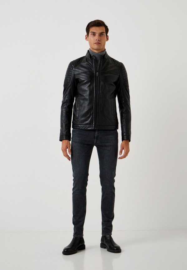 фото Куртка кожаная urban fashion for men