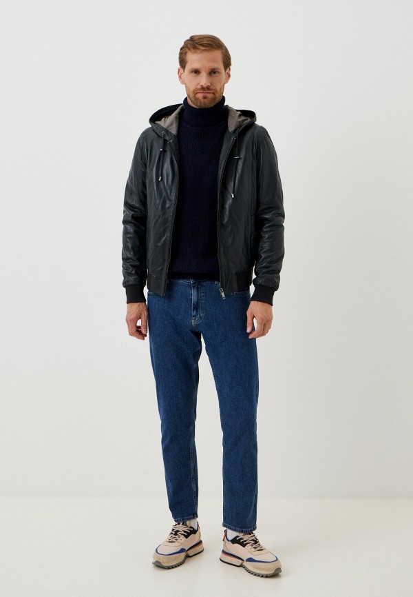 фото Куртка кожаная urban fashion for men