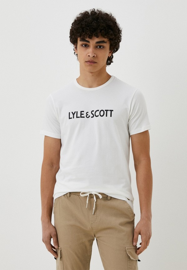 Футболки 3 шт. Lyle & Scott разноцветный, размер 46, фото 2