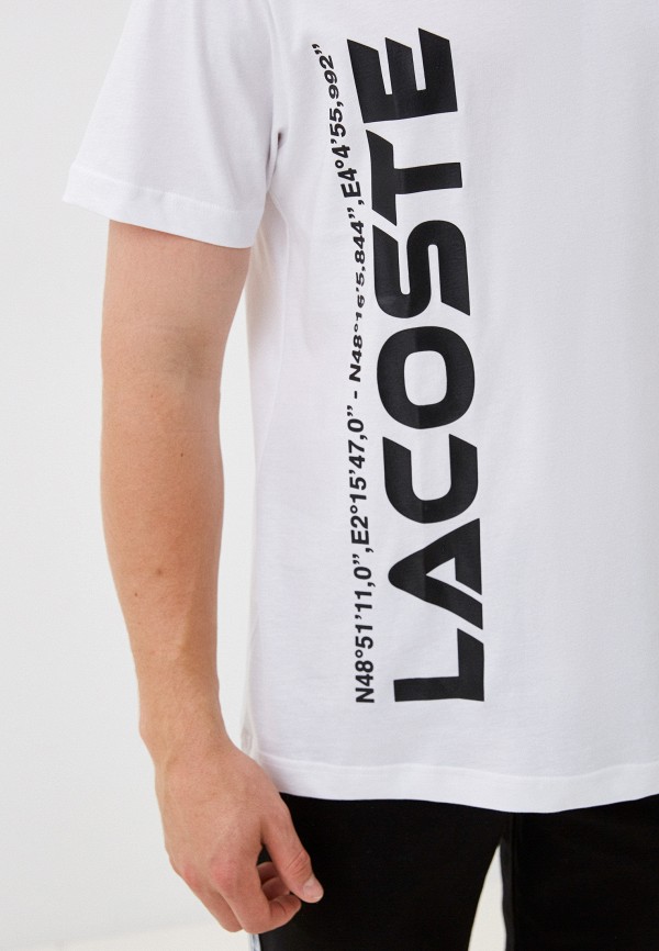 Футболка Lacoste бежевый, размер 56, фото 3