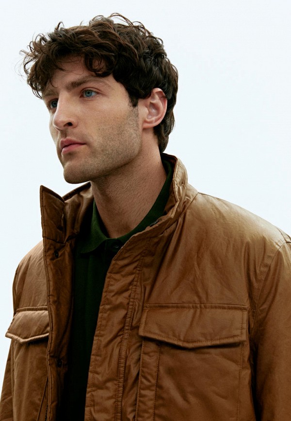 Куртка утепленная Finn Flare коричневый, размер 54, фото 5