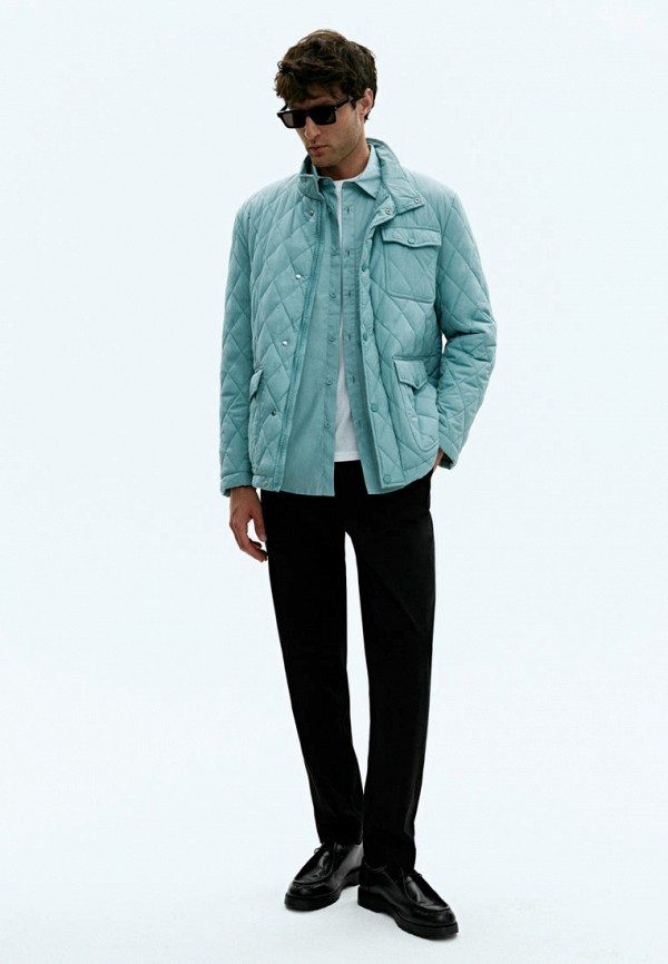 Куртка утепленная Finn Flare бирюзовый, размер 54, фото 2