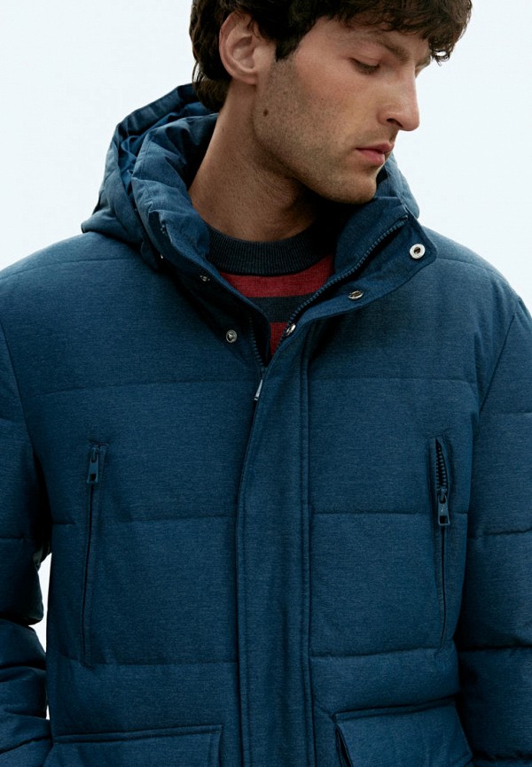 Куртка утепленная Finn Flare синий, размер 52, фото 4