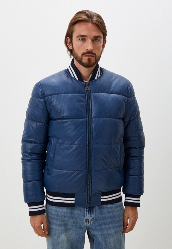 Куртка кожаная утепленная Jorg Weber