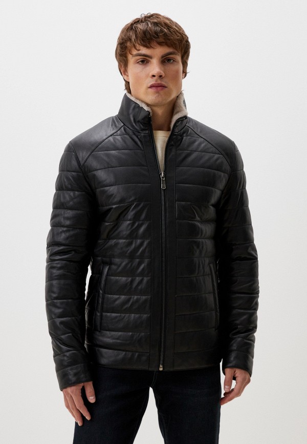 Куртка кожаная утепленная Jorg Weber