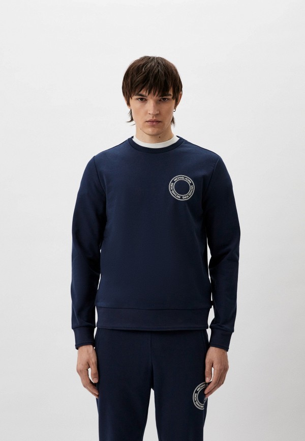 

Свитшот Michael Michael Kors, Синий, ICON LOGO LS CREW