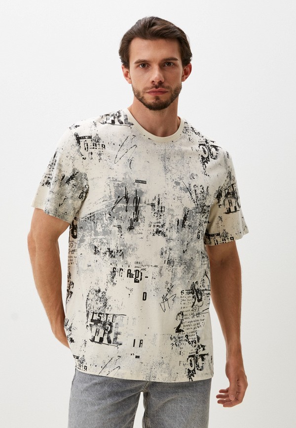 

Футболка Befree, Бежевый, Man Casual